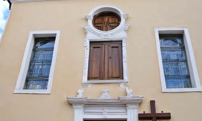 kostel Čtrnácti svatých pomocníků (Mělník) – autumn