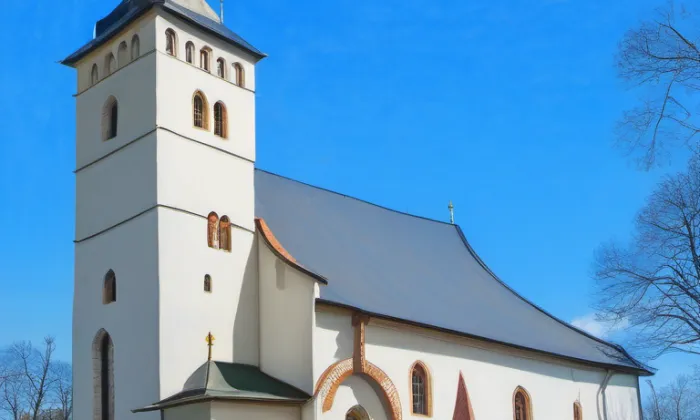 Kostel Archanděla Michaela (Hrozová) – iluminace