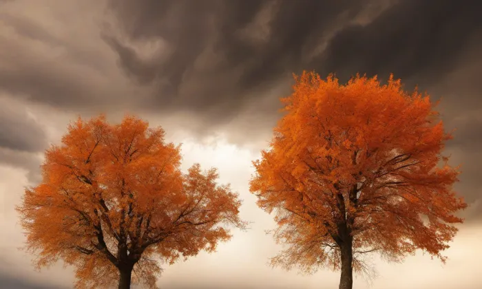 kostel Božského Srdce Páně (Terezín) – autumn