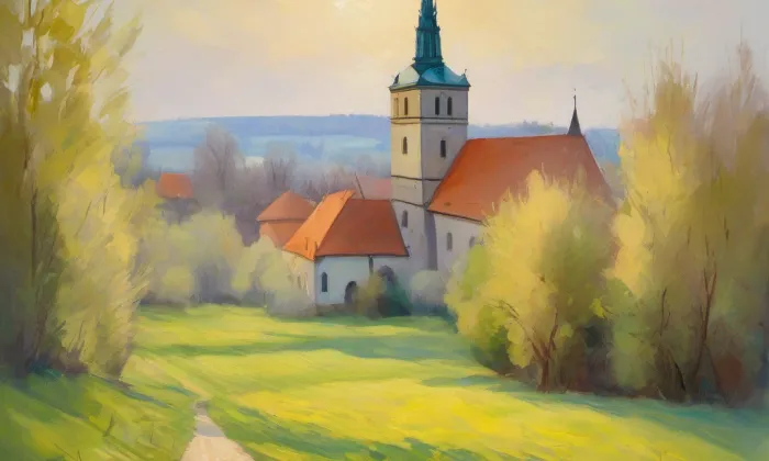 kostel Jména Panny Marie (Chyše) – spring