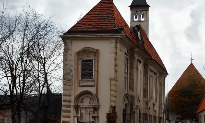 Kostel Nanebevzetí Panny Marie (Únětice) – autumn