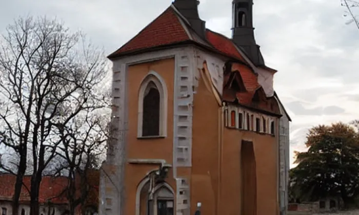 Kostel Nanebevzetí Panny Marie (Únětice) – noc