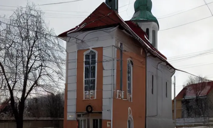 Kostel Nanebevzetí Panny Marie (Únětice) – winter