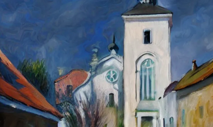 Kostel Nanebevzetí Panny Marie (Moravský Beroun) – spring