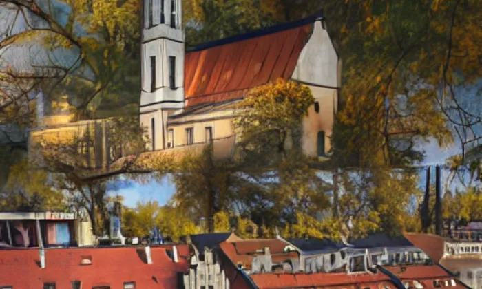 kostel Nanebevzetí Panny Marie (Vranov nad Dyjí) – noc