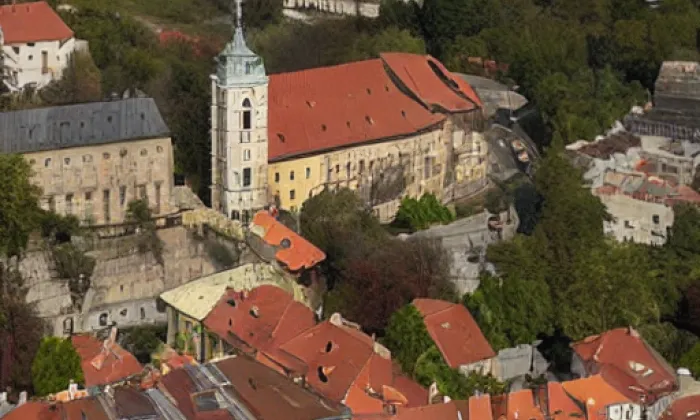 kostel Nanebevzetí Panny Marie (Vranov nad Dyjí) – summer