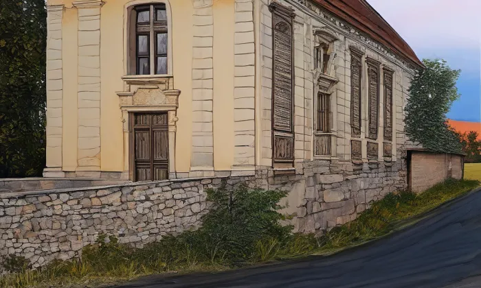 Kostel Nanebevzetí Panny Marie (Vrbno nad Lesy) – summer