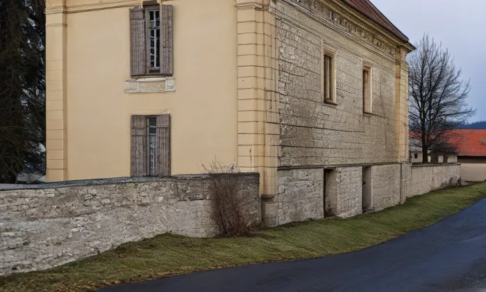 Kostel Nanebevzetí Panny Marie (Vrbno nad Lesy) – winter