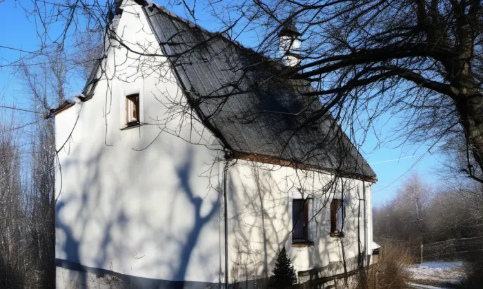Kostel Nejsvětější Trojice (Horka-Domky) – winter