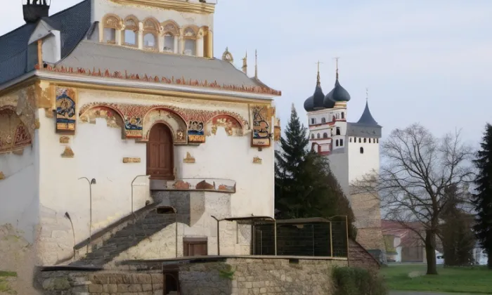 Kostel Nejsvětější Trojice (Obrubce) – iluminace
