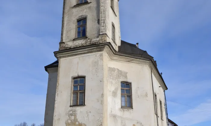 Kostel Nejsvětější Trojice (Roprachtice) – winter