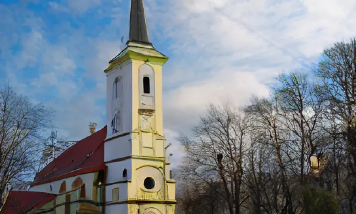 kostel Nejsvětější Trojice ve Vratislavicích nad Nisou – summer