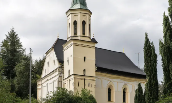 Kostel Nejsvětějšího Srdce Páně (Stříbrná) – iluminace