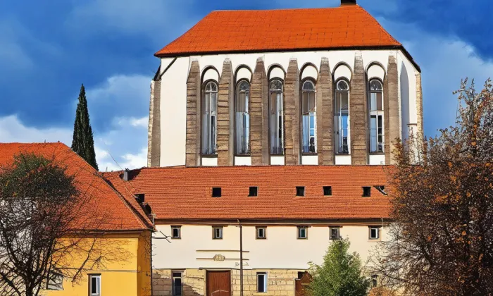 Kostel Panny Marie Sněžné (Praha) – autumn
