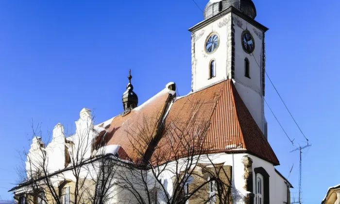 Kostel Proměnění Páně na hoře Tábor – winter