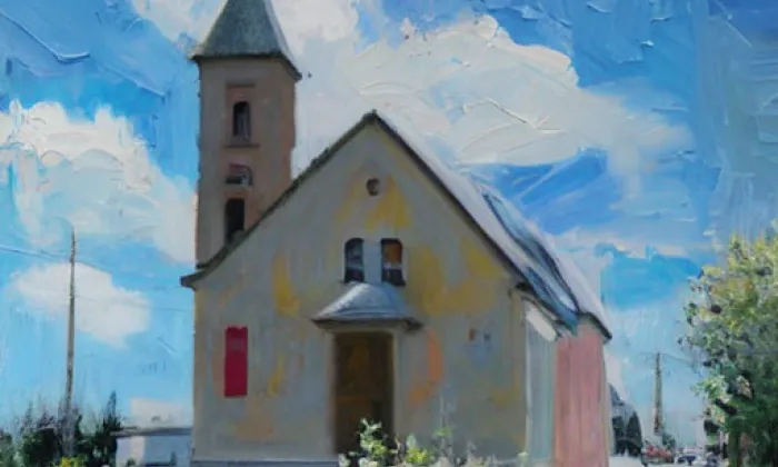 Kostel svaté Anežky České (Drnovice) – spring