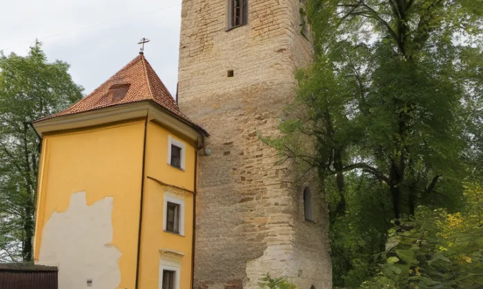 Kostel svaté Kateřiny (Obora) – iluminace