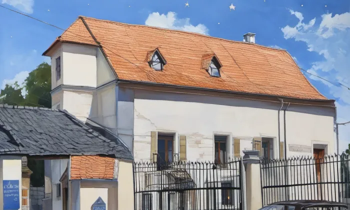 kostel svaté Kunhuty (Zábrdovice) – noc