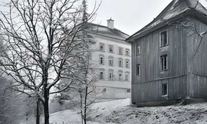 Kostel svaté Máří Magdalény (Chbany) – winter