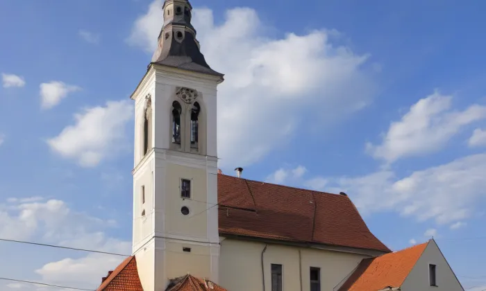 kostel svaté Maří Magdalény (Lančov) – noc