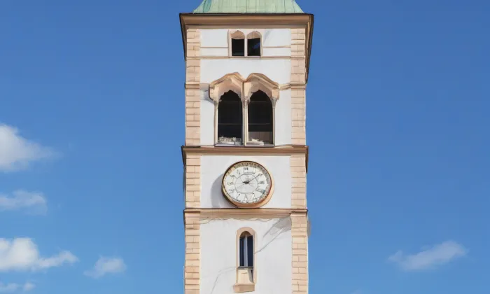 Kostel svaté Markéty (Kašperské Hory) – summer