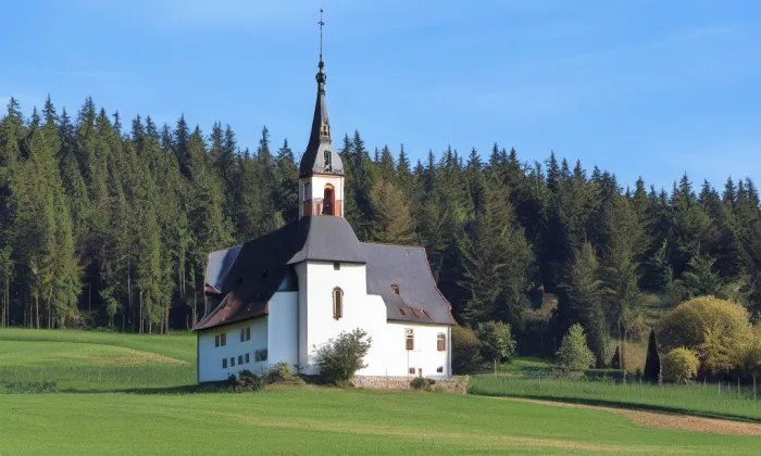 Kostel svaté Zdislavy (Prostřední Bečva) – summer