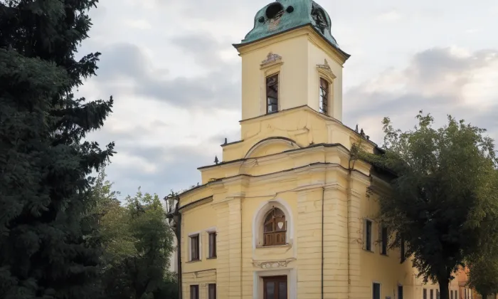 Kostel svatých Andělů strážných (Nivnice) – summer