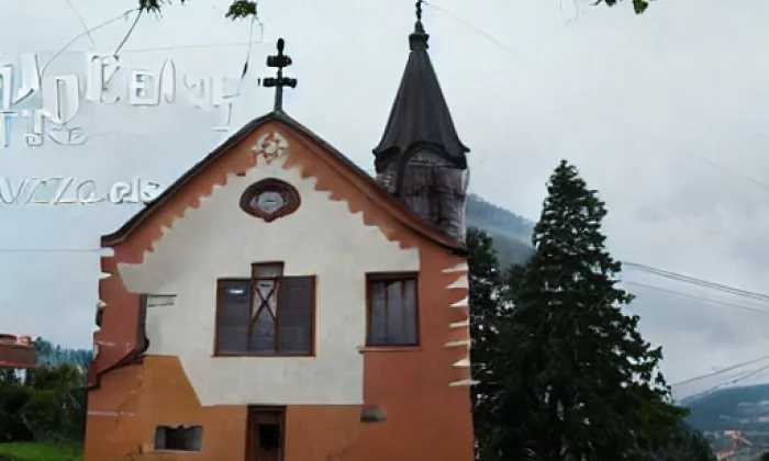 Kostel svatých Andělů strážných (Vidochov) – summer
