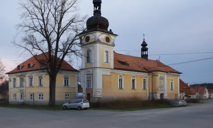 kostel svatých Petra a Pavla (Dolní Lukavice) – summer