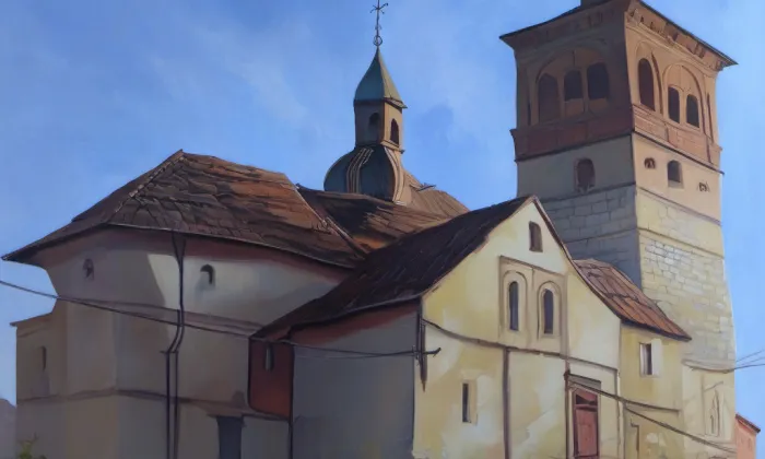Kostel svatých Petra a Pavla (Volenice) – summer