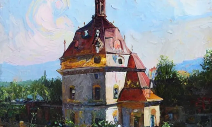 kostel svatého Bartoloměje (Brada) – summer
