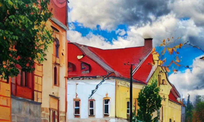 Kostel svatého Bartoloměje (Herálec) – autumn