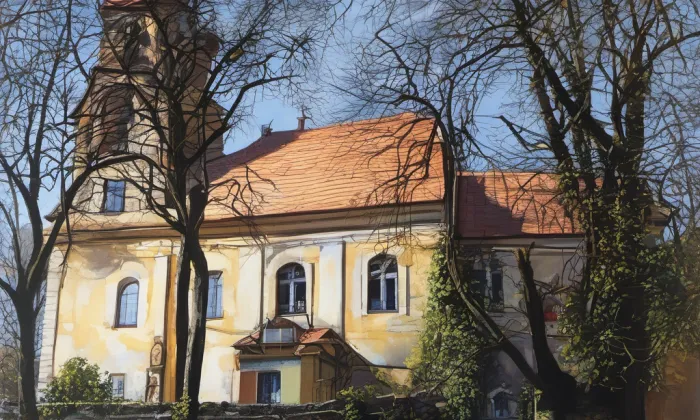 kostel svatého Bartoloměje (Hostouň) – summer