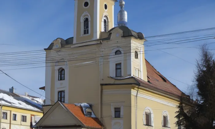 kostel svatého Bartoloměje (Ivaň) – winter