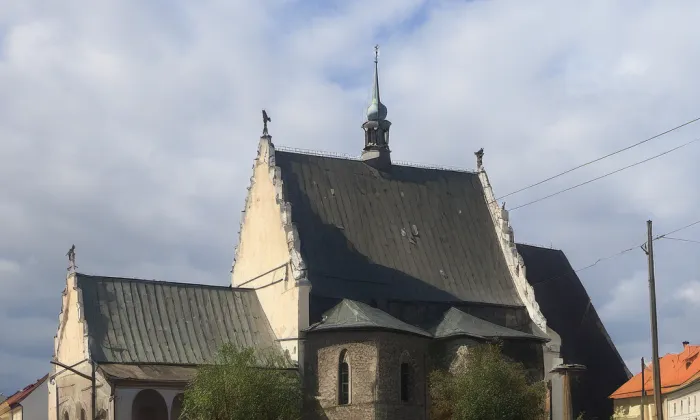 Kostel svatého Bartoloměje (Pardubice-Staré Město) – akvarel