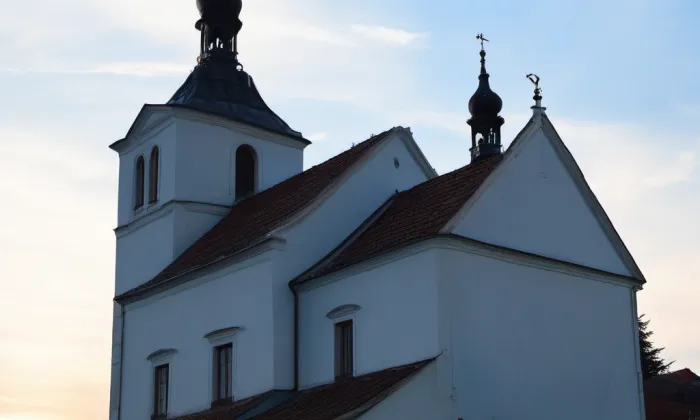 kostel svatého Bartoloměje (Pošná) – summer