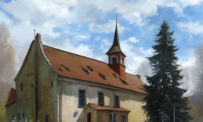 Kostel svatého Bartoloměje (Slavkov) – spring