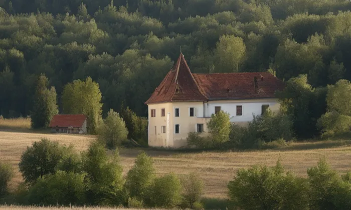 Kostel svatého Blažeje (Žerotín) – noc