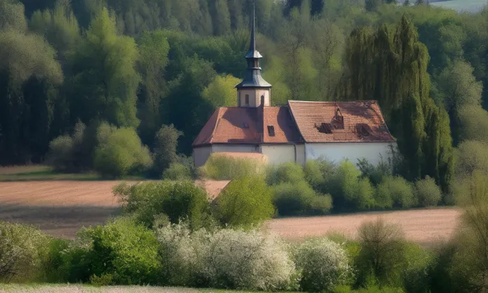 Kostel svatého Blažeje (Žerotín) – spring