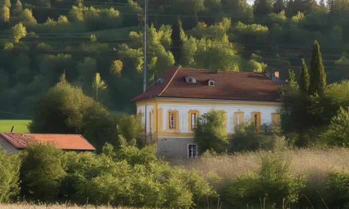 Kostel svatého Blažeje (Žerotín) – summer