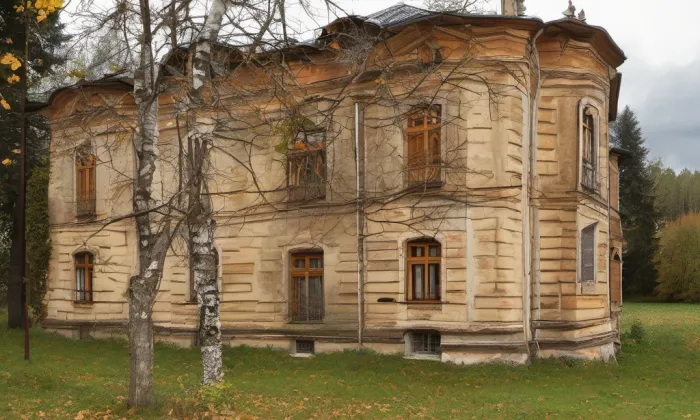 Kostel svatého Blažeje (Branišov) – autumn