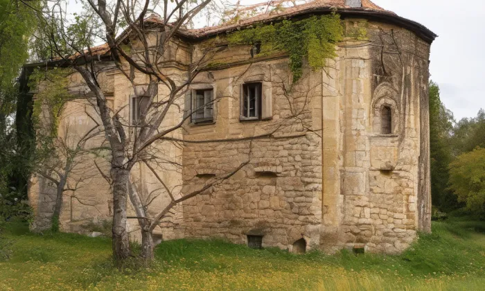Kostel svatého Blažeje (Branišov) – summer