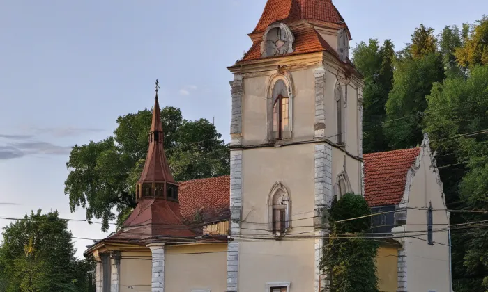 Kostel svatého Jakuba (Vojkov) – summer