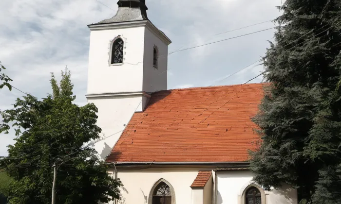 Kostel svatého Jakuba Staršího (Svádov) – summer