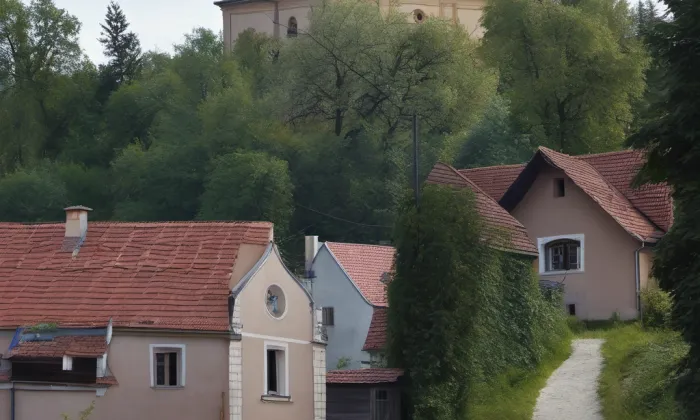 Kostel svatého Jakuba Staršího (Zápy) – noc