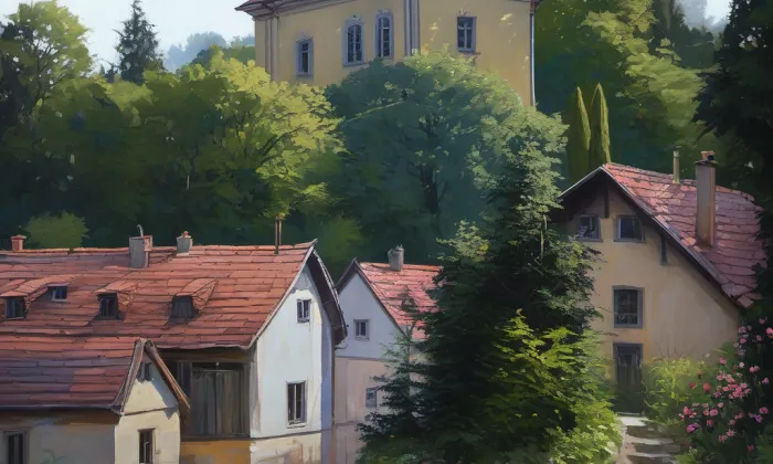 Kostel svatého Jakuba Staršího (Zápy) – summer