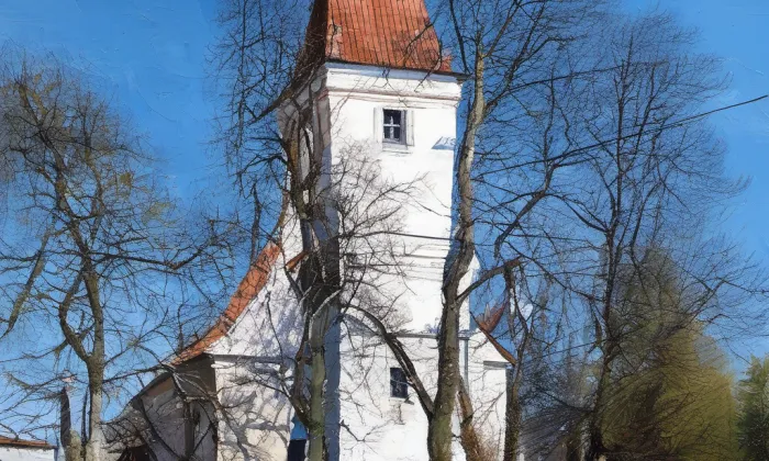 Kostel svatého Jakuba Většího (Boršov nad Vltavou) – spring