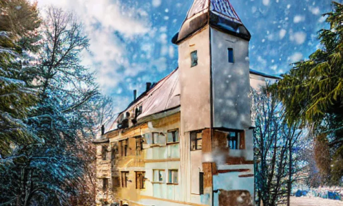 Kostel svatého Jakuba Většího (Minice) – winter
