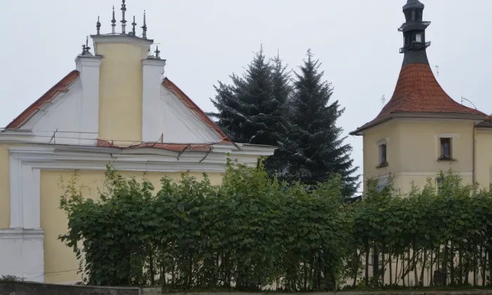 Kostel svatého Jana Křtitele (Kostelec nad Černými lesy) – winter