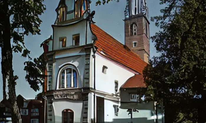 kostel svatého Jana Křtitele (Valtrovice) – autumn